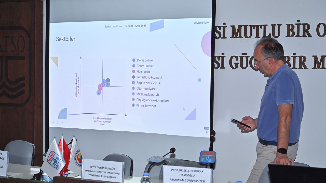 Manavgat'ta güçlü sanayi için çalıştay düzenlendi
