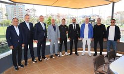 TFF Başkanı Hacıosmanoğlu'ndan Hasan Çavuşoğlu'na taziye ziyareti