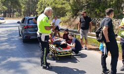 Manavgat’ta motosiklet kazası: 2 yaralı