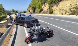 Manavgat’ta zincirleme kaza: 1 yaralı
