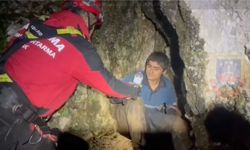 4 gün mahsur kaldı, drona el sallayarak kurtuldu