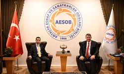 Antalya’da görev süresini tamamlayan Cirit’ten AESOB’a veda ziyareti