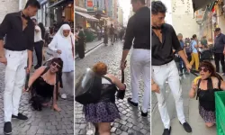 "Miyavla" dedi, boynuna tasma taktı: Sokak ortasında gezdirdi!