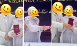 Kıskançlığın da bu kadarı! Nikah memuruna eşinin elini sıktırmadı!