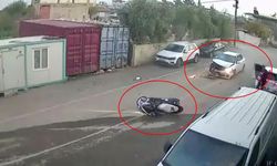 Feci kaza: Sürücü hava taklalar attı