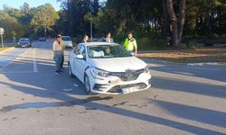 Manavgat'taki kaza korkuttu: Otomobiller çarpıştı, 1 kişi yaralandı
