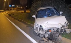 Kaza yaptı, otomobili olay yerinde terk ederek kaçtı: Alkollü çıktı!