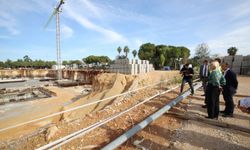 Rektör Özkan inşaat alanlarını inceledi