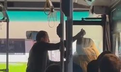 ‘Sen kimsin’ kavgasında şoför ile kadın yolcu birbirine girdi!