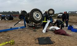 Kundu Sahili’nde traktör devrildi: 18 yaşındaki genç hayatını kaybetti
