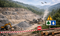 Alanya’da taş ocağı projesi 2 müdürlükten geçemedi: Bakanlık iptal etti