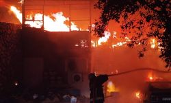 Alanya’da korkutan yangın: Piknik işletmesi alevlere teslim oldu