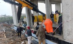 Antalya’da işçi kazası! İnşaattan zemin kata düştü
