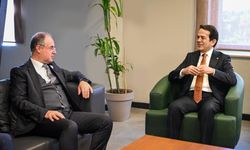 Antalya Defterdarı Karayılan’dan ATB Başkanı Çandır'a ziyaret