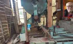 Bahçesinde feci şekilde can verdi: Başı testereye sıkışmış halde bulundu