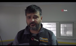 "Enayi yerine konuldum" dedi, hem araca hem eline zarar verdi