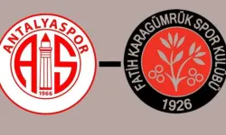 Fatih Karagümrük - Antalyaspor maçında heyecan dorukta! Süper Lig maçı canlı anlatım