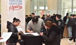 Kepez istihdam alanı yarattı, havacılık sektöründe binlerce kişi iş görüşmesi yaptı