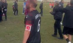 Merzifonspor-Bartınspor maçı sonrası saha karıştı: 3 futbolcu yaralandı