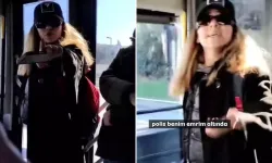 Otobüse köpeğiyle bindi, şikayet eden yolcuya "Savcıyım, polis benim emrimde" dedi!