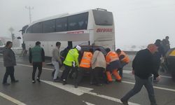 Zincirleme kazanın nedeni ihmal mi? İşte o görüntü!