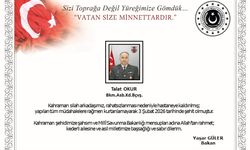 MSB duyurdu! 1 askerimiz şehit oldu