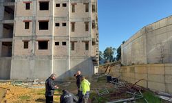 Gazipaşa'da iş kazası! İşçi 5'inci kattan düştü