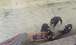 Alanya'da talihsiz kaza: Çaya düştü