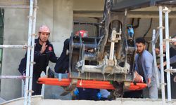 Feci iş kazası: İskeleden düşen inşaat işçisi yaralandı!