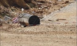 İmha edilen füzenin parçaları Gaziantep'te boş arazilere düştü