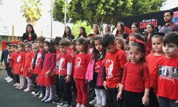 Konyaaltı kreşlerinde Çanakkale ruhu canlandı