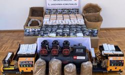 Antalya’da jandarmadan kaçak tütün operasyonu
