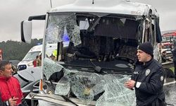 Zincirleme kaza: 1 polis şehit oldu, çok sayıda yaralı var!