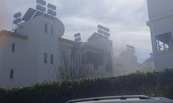 Side’de otel yangını: Alevler daireyi sardı!