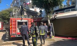 Alanya'da yangın paniği: Kazan dairesi alevler içinde kaldı!