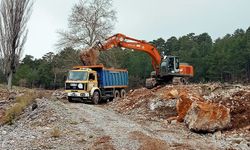 Alanya'da yoğun yağış sonrası ulaşım için seferberlik