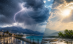 25 Nisan Cumartesi: Antalya için sağanak uyarısı