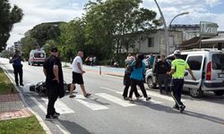 Gazipaşa’da trafik kazası: 2 motosikletli çarpıştı