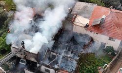 Kepez’de binalar alevlere teslim oldu: Ç*cuklar son anda kurtarıldı