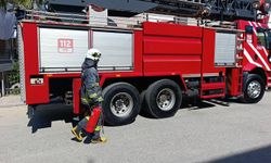 Bacada yangın çıktı, ortalık karıştı