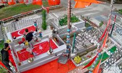 Polis memurunun mezarını talan ettiler, acılı anne gözyaşlarına boğuldu