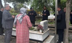 Şehit Ahmet Ozan Şarlak 14 yıl sonra kabri başında anıldı