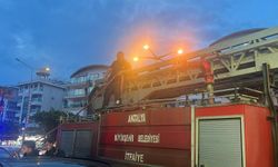 Alanya’da otel mutfağında yangın paniği!
