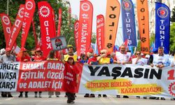 Antalya’da 1 Mayıs coşkusu yaşandı