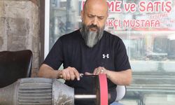 Antalya’da bıçak bileme işlemi 50 TL