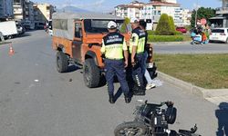 Antalya’da plaka takmayan sürücü kazayı atlattı cezayı atlatamadı