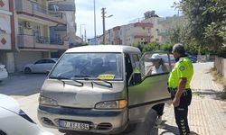 “Basın” yazılı araç durduruldu, sahtecilik işlemi yapıldı