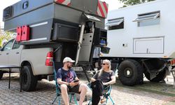 Karavan tutkunlarının bayram rotası Antalya oldu