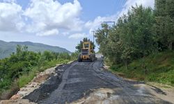 Alanya’da kırsal yollarda yoğun mesai: Yayla güzergahları yenileniyor