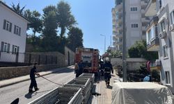 Alanya’da korkutan yangına ekiplerden hızlı müdahale